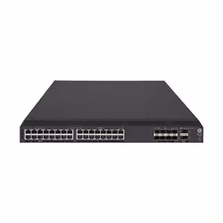 HPE FlexFabric 5700-32XGT-8XG-2QSFP+, Managed, L3, 10G Ethernet (100/1000/10000), Full duplex, Rack mounting, 1U