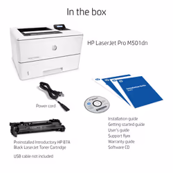 HP LaserJet Pro M501dn Black and white Printer, Ethernet Only; Duplex - Additional view 7