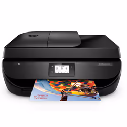 HP OfficeJet 4654, Thermal inkjet, Colour printing, 4800 x 1200 DPI, Colour copying, A4, Black