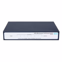 HPE OfficeConnect 1420 8G, Unmanaged, L2, Gigabit Ethernet (10/100/1000), Full duplex, 1U