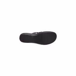 Clarks womens Merliah Karli Sandal  Black Leather  9 US