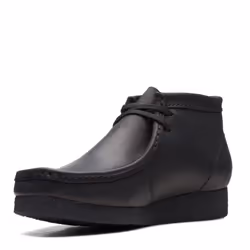 Clarks Men's Shacre Boot Ankle  Black Leather  8