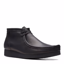 Clarks Men's Shacre Boot Ankle  Black Leather  8
