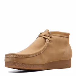 Clarks Men's Shacre Boot Ankle  Dark Sand Suede  9.5 Wide