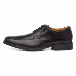Clarks mens Tilden Walk oxfords shoes Black Leather 9 Wide US
