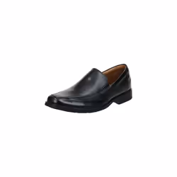 clarks Mens Tilden Free Loafer Black Leather 7