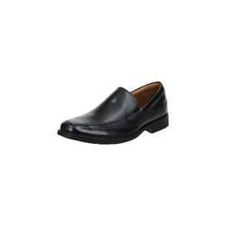 clarks Mens Tilden Free Loafer  Black Leather  7
