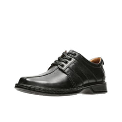 Clarks Men's Touareg Vibe Oxford  Black Leather  9.5 Wide