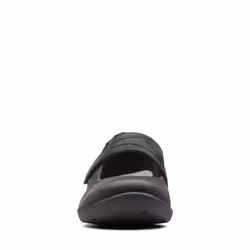 Clarks womens Sillian Bella Mary Jane Flat  Black  7 Wide US