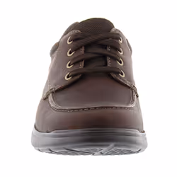 Clarks mens Cotrell Edge Oxford  Brown Oily Leather  9.5 Wide US
