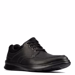 Clarks Men's Cotrell Edge Oxford  Black Oily Leather  7 D-Medium US