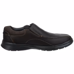 Clarks Men's Cotrell Step Slip-on Loafer Brown Oily 7.5 W US