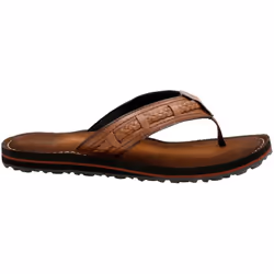 Clarks Women's Fenner Nerice Flip Flop  Honey Synthetic  7 M US