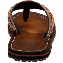 Clarks Women's Fenner Nerice Flip Flop  Honey Synthetic  10 M US