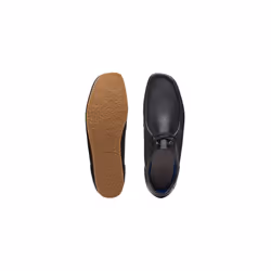 Clarks Collections Men's Shacre II Run Chukka Boot  Black Leat  12 M U