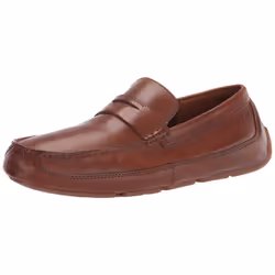 Clarks Men's Markman Way Loafer Dark Tan Leather 10 Wide