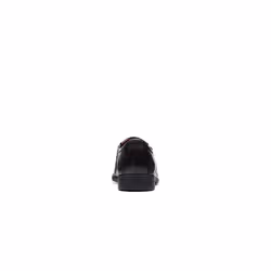 Clarks Men's Whiddon Plain Loafer  Black Leather  15
