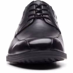 Clarks Men's Whiddon Pace Oxford  Black Leather  10 Wide