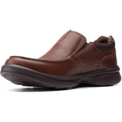 Clarks Men's Bradley Free Loafer  Tan Tumbled Leather  10 Wide