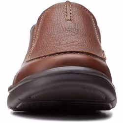 Clarks Men's Bradley Free Loafer  Tan Tumbled Leather  10 Wide