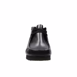 Clarks Men's Wallabee Boot Chukka  Black Leather  8