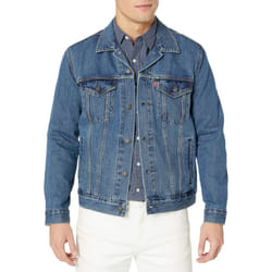 Levis Mens The Trucker Jacket  Medium Stonewash  X-Small