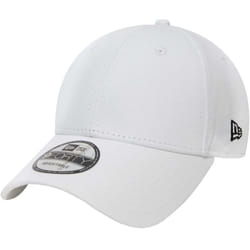 New Era Mens 9FORTY Flag Adjustable Fit Basic Baseball Cap Hat - One Size, White