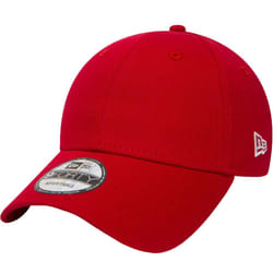 New Era Mens 9FORTY Flag Adjustable Fit Basic Baseball Cap Hat - One Size, Red