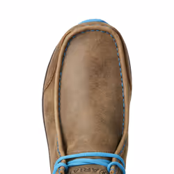 Ariat Mens Spitfire Brown Bomber/Blue Laces/Blue Laces 8.5