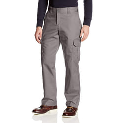 Dickies Mens Regular Straight Flex Twill cargo Pant  gravel gray  34X3