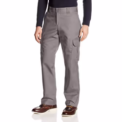 Dickies Mens Regular Straight Flex Twill cargo Pant gravel gray 44X3