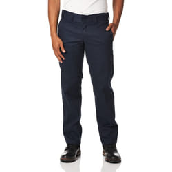Dickies mens Flex Work Slim Straight Fit Pants  Dark Navy  34W x 32L US