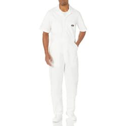 Dickies mens Short-sleeve Work Utility Coveralls  White  XX-Large US