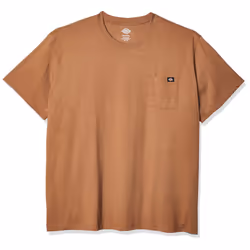 Dickies mens Heavyweight Crew Neck Short Sleeve Tee Big-tall T Shirt  Brown Duck Heather  3X-Large Big US