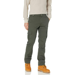 Dickies mens Tough Max Duck Cargo Work Utility Pants  Stonewash Olive