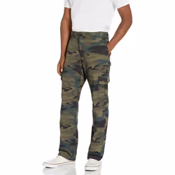 Dickies Mens Regular Straight Flex Twill cargo Pant  Hunter green camo