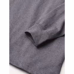 Dickies Men's Big & Tall Long Sleeve Heavyweight Crew Neck  Burgundy Single Dye Heather  Large Tall