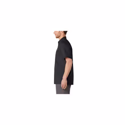 Dickies Men's Short Sleeve Ripstop Work Shirt  Rinsed Black  XX-Large