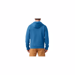 Dickies Men's Big & Tall Tricolor DWR Pullover Fleece  Vallarta Blue