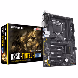 GIGABYTE GA-B250-FinTech Intel® B250 LGA 1151 (Socket H4) ATX