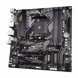 GIGABYTE B550M DS3H Motherboard - AMD Ryzen 5000 CPUs, 5+3 Phases VRM, up to 4733MHz DDR4, 1xPCIe 4.0 + 1xPCIe 3.0 M.2, 1GbE LAN, USB 3.2 Gen 1 - Additional view 4