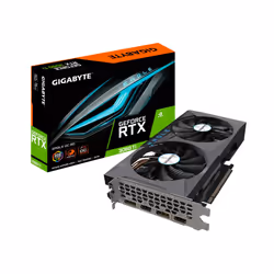 Gigabyte GeForce RTX 3060 Ti Eagle OC 8G (REV2.0) Graphics Card, 2X WINDFORCE Fans, LHR, 8GB 256-bit GDDR6, GV-N306TEAGLE OC- ...