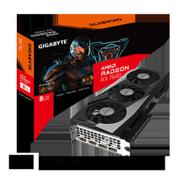 GIGABYTE video card RX 7600 GV-R76GAMING OC-8GD GDDR6 PCI-E 4.0 x 16