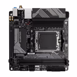 GIGABYTE A620I AX Motherboard - Supports AMD Ryzen 8000 CPUs, 5+2+1 Phases Digital VRM, up to 6400MHz DDR5 (OC), 1xPCIe 4.0 M.2, Wi-Fi 6E, 2.5GbE LAN, USB 3.2 Gen 2 - Additional view 4