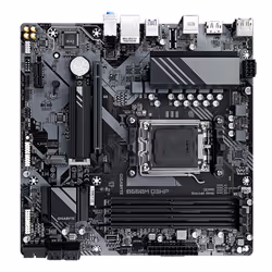 GIGABYTE B650M D3HP Motherboard - AMD Ryzen 9000 Series CPUs, 5+2+2 Phases VRM, up to 7600MHz DDR5 (OC), 2xPCIe 4.0 M.2, 2.5GbE LAN, USB 3.2 Gen 1 - Additional view 4