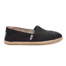 TOMS Washed Canvas Espadrilles, Slip-on shoes, Female, Adult, Black, Brown, Monochromatic, 23 cm