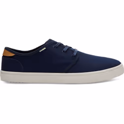 ) TOMS Carlo Jute Men's Navy Heritage Canvas Trainers - Blue, 7 (Adults'
