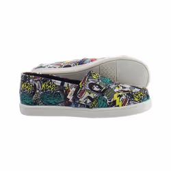 Toms Classic Marvel Print Slip-On Multicolor Canvas Infants Plimsolls 10015436 (UK ) - 5k