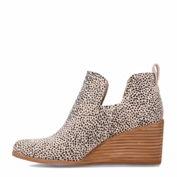 TOMS Womens Kallie Mini Cheetah Boots