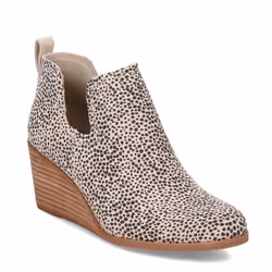 TOMS Womens  Kallie Mini Cheetah Boots